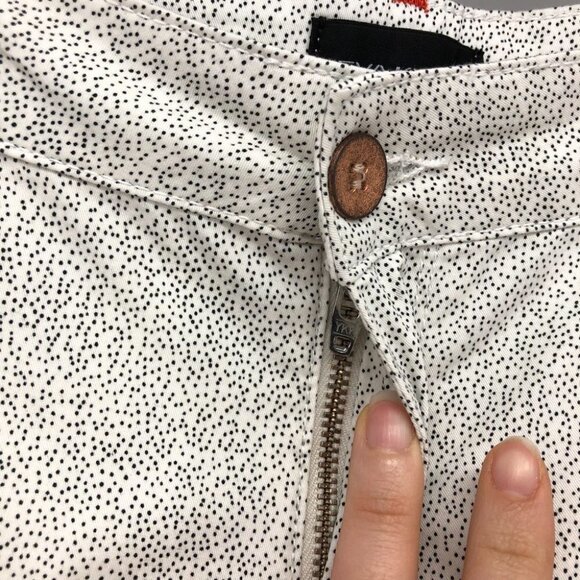 Eva Kayan EK Jeans Chino Trousers in white  with black dots ZPP87 Naturel sz 40 - Picture 8 of 15